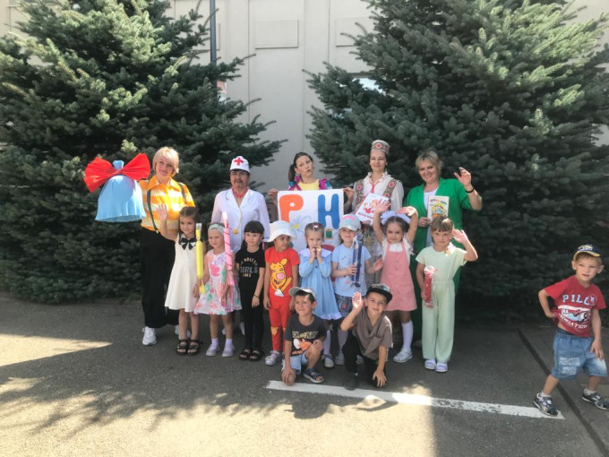 День знаний в детском саду День знаний в детском саду.