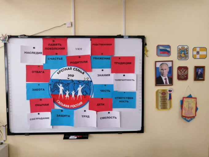 Акция "Крепка семья- сильна Россия!" Акция "Крепка семья- сильна Россия!".